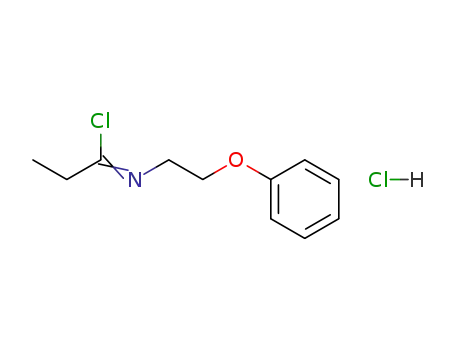 N-(2-Phenoxy-ethyl)-propionimidoyl chloride; hydrochloride