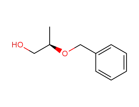 Molecular Structure of 87037-69-2 ((2R)-2-(Benzyloxy)-1-propanol)