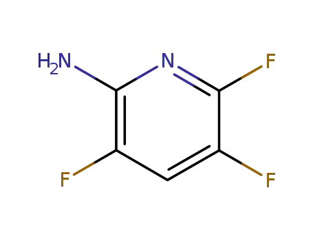 Molecular Structure of 3534-50-7 (3,5,6-TRIFLUORO-PYRIDIN-2-YLAMINE)