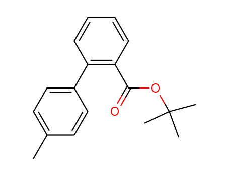 Molecular Structure of 114772-36-0 (TERT-BUTYL 4'-METHYLBIPHENYL-2-CARBOXYLATE)
