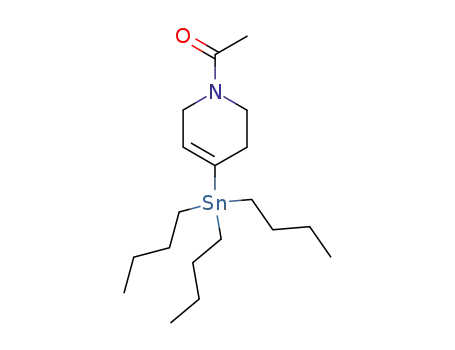 Pyridine, 1-acetyl-1,2,3,6-tetrahydro-4-(tributylstannyl)-