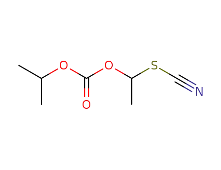 isopropyl 1-thiocyanoethylcarbonate