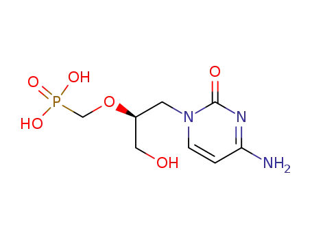 Phosphonic acid,P-[[(1S)-2-(4-amino-2-oxo-1(2H)-pyrimidinyl)-1-(hydroxymethyl)ethoxy]methyl]-