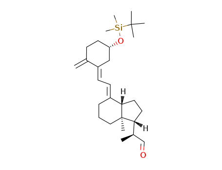 3(R)-(tert-butyldimethylsilyloxy)-20(S)-formyl-9,10-secopregna-5(Z),7(E),10(19)-triene