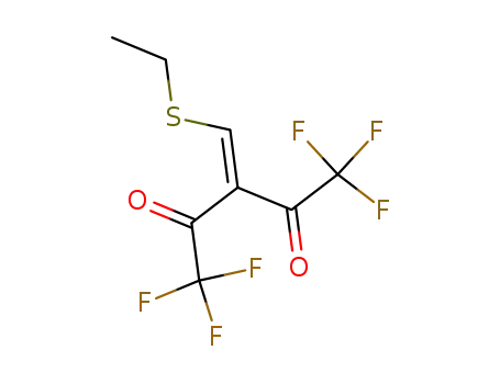 4-Ethylthio-1,1,1-trifluoro-3-(trifluoroacetyl)-3-buten-2-one
