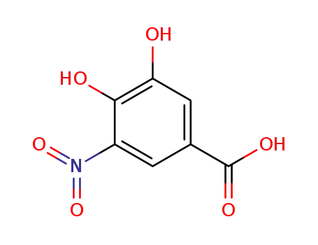 3,4-Dihydroxy-5-Nitrobenzoic Acid  Cas no.84211-30-3 97%