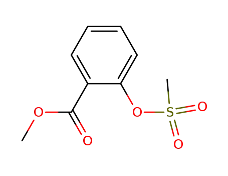 Molecular Structure of 95667-98-4 (methyl 2-[(methylsulfonyl)oxy]benzoate)