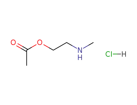 Molecular Structure of 4527-98-4 (2-(methylamino)ethyl acetate hydrochloride)