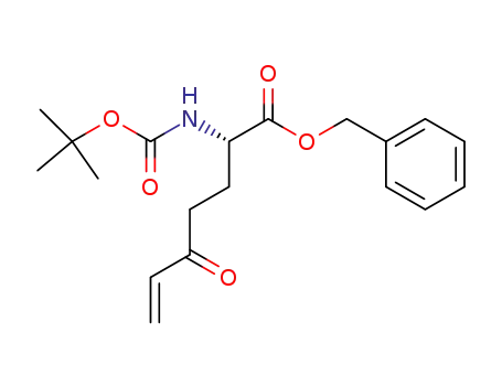 2-tert-butoxycarbonylamino-5-oxo-hept-6-enoic acid benzyl ester