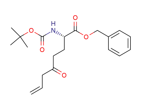 (S)-2-tert-Butoxycarbonylamino-5-oxo-oct-7-enoic acid benzyl ester