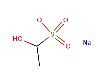 Molecular Structure of 918-04-7 (ACETALDEHYDE SODIUM BISULFITE)