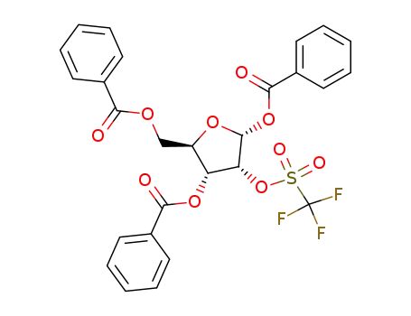 2-O-(TRIFLUOROMETHYLSULFONYL)-1,3,5-TRI-O-BENZOYL-A-D-RIBOFURANOSE
