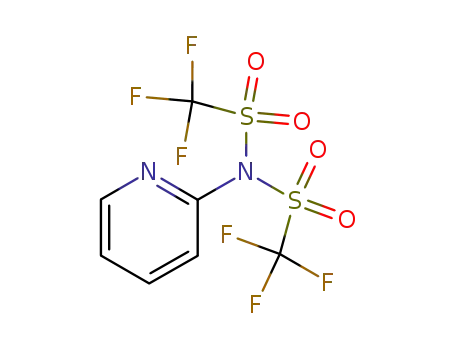 1,1,1-trifluoro-N-(pyridin-2-yl)-N-((trifluoromethyl)-sulfonyl)methanesulfonamide