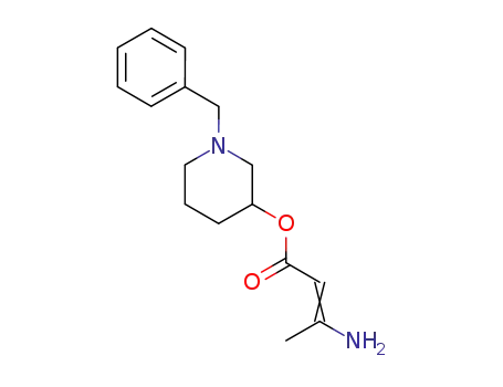 (E)-3-Amino-but-2-enoic acid 1-benzyl-piperidin-3-yl ester