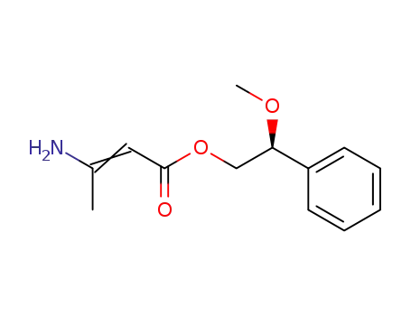 (S)-2-methoxy-2-phenylethyl 3-aminocrotonate