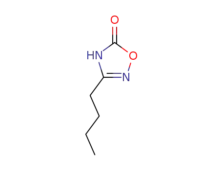 Molecular Structure of 150694-23-8 (1,2,4-Oxadiazol-5(2H)-one, 3-butyl-)