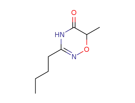 3-butyl-6-methyl-4H-1,2,4-oxadiazin-5(6H)-one