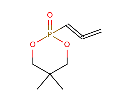Molecular Structure of 119713-39-2 (1,3,2-Dioxaphosphorinane, 5,5-dimethyl-2-(1,2-propadienyl)-, 2-oxide)