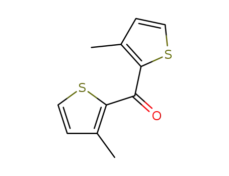 Molecular Structure of 30717-55-6 (BIS(3-METHYL-2-THIENYL)METHANONE)