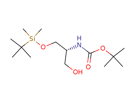 (R)-(+)-N-(tert-Butoxycarbonyl)-O-(tert-butyldimethylsilyl)serinol