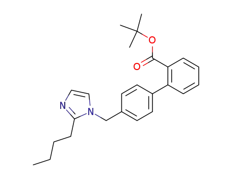 1-<<2'-(tert-butoxycarbonyl)biphenyl-4-yl>methyl>-2-butylimidazole
