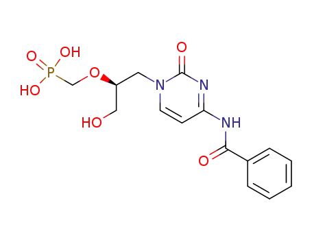 N4-benzoyl-1-(S)-(3-hydroxy-2-phosphonomethoxypropyl)cytosine