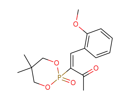 (E)-2,2-dimethyl-1,3-propanediyl α-acetyl-2-methoxystyrylphosphonate
