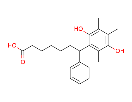 7-(2,5-Dihydroxy-3,4,6-triMethylphenyl)-7-phenylheptanoic acid