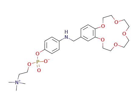 4-<(p-aminophenyl)phosphocholine> methyl benzo-15-crown-5
