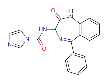 N-(2-oxo-5-phenyl-2,3-dihydro-1H-benzo[e][1,4]diazepin-3-yl)-1H-imidazole-1-carboxamide