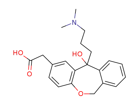 11-hydroxy-11-(3-dimethylaminopropyl)-6,11-dihydrodibenz[b,e] oxepin-2-acetic acid