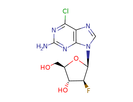 2-AMino-6-chloropurine-9-beta-D-(2'-deoxy-2'-fluoro)-arabinoriboside