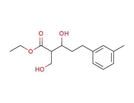 3-Hydroxy-2-hydroxymethyl-5-m-tolyl-pentanoic acid ethyl ester