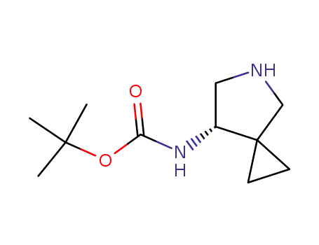 CARBAMIC ACID, (7S)-5-AZASPIRO[2.4]HEPT-7-YL-, 1,1-DIMETHYLETHYL ESTER (9CI)