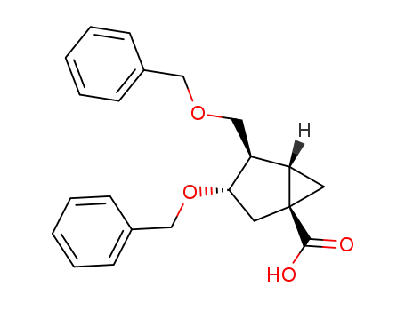 (1S,3S,4R,5S)-3-Benzyloxy-4-benzyloxymethylbicyclo<3.1.0>hexane-1-carboxylic acid