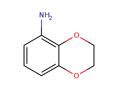 Molecular Structure of 16081-45-1 (5-Amino-1,4-benzodioxane)