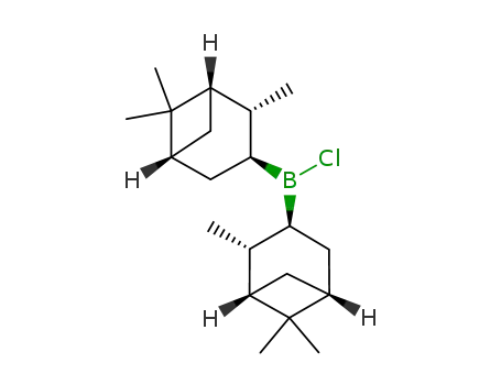 Molecular Structure of 112246-73-8 ((+)-Diisopinocampheyl chloroborane)