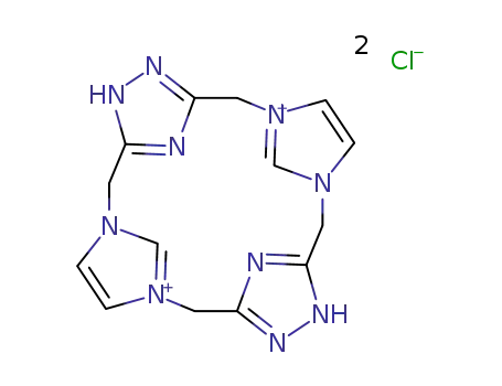 C14H16N10(2+)*2Cl(1-) = (C14H16N10)Cl2