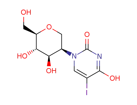 1-((3R,4R,5S,6R)-4,5-Dihydroxy-6-hydroxymethyl-tetrahydro-pyran-3-yl)-4-hydroxy-5-iodo-1H-pyrimidin-2-one