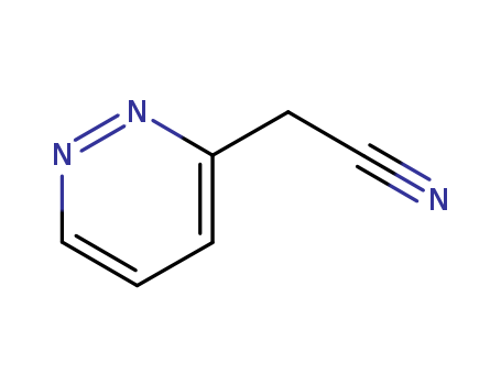 2-(pyridazin-3-yl)acetonitrile