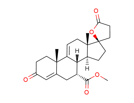 (7a,17a)-17-Hydroxy-3-oxo-pregna-4,9(11)-diene-7,21-dicarboxylicacid g-lactone methyl ester(95716-70-4)