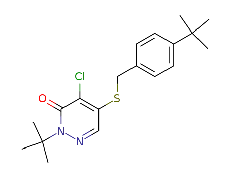 Molecular Structure of 96489-71-3 (Pyridaben)