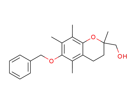 2H-1-Benzopyran-2-methanol,
3,4-dihydro-2,5,7,8-tetramethyl-6-(phenylmethoxy)-