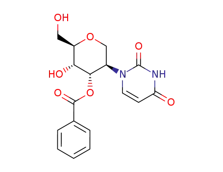 1,5-anhydro-3-O-benzoyl-2-deoxy-2-(uracil-1-yl)-D-altro-hexitol