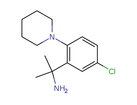 2-(5-chloro-2-piperidino-phenyl)-2-propylamine