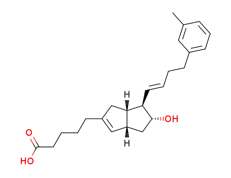 5-((3aS,5R,6R,6aS)-5-hydroxy-6-((E)-4-m-tolylbut-1-enyl)-1,3a,4,5,6,6a-hexahydropentalen-2-yl)pentanoic acid