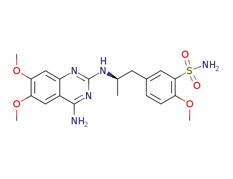 5-[(R)-2-(4-Amino-6,7-dimethoxy-quinazolin-2-ylamino)-propyl]-2-methoxy-benzenesulfonamide