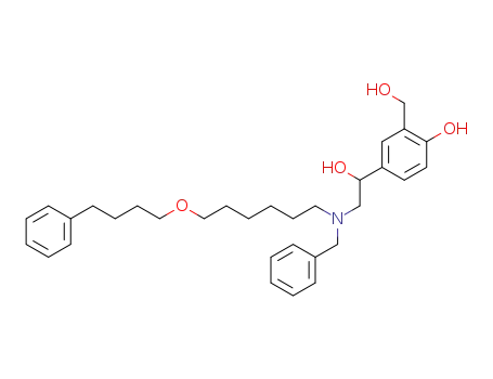 1,3-Benzenedimethanol,4-hydroxy-a1-[[[6-(4-phenylbutoxy)hexyl](phenylmethyl)amino]methyl]-