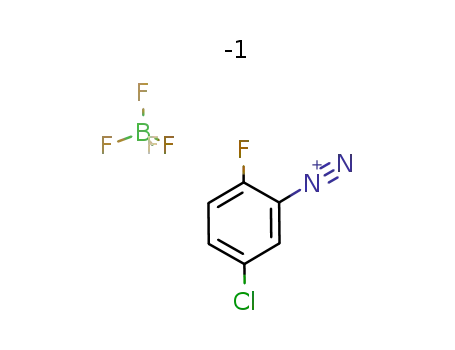 2-Fluoro-5-chlorophenyldiazonium tetrafluoroborate