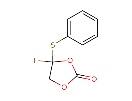 4-fluoro-4-phenylthio-1,3-dioxolan-2-one